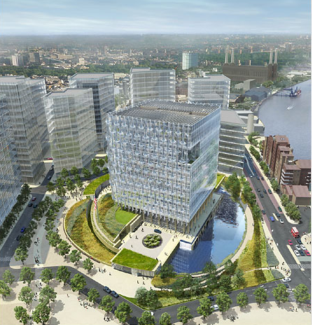 Design for new US embassy by KieranTimberlake Architects, 2010